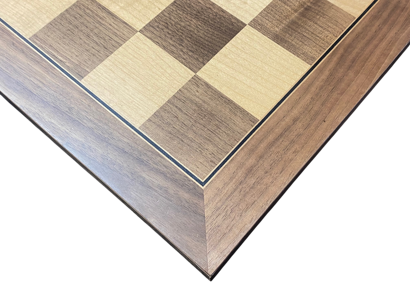 52cm Walnut Deluxe Chess Board