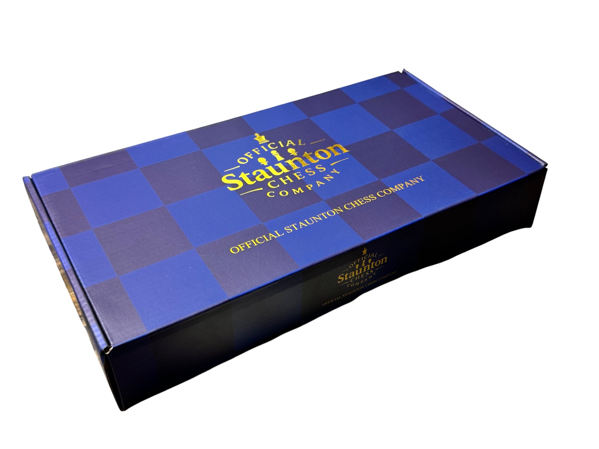 13 Inch Economy Mahogany and Maple Magnetic Chess Set