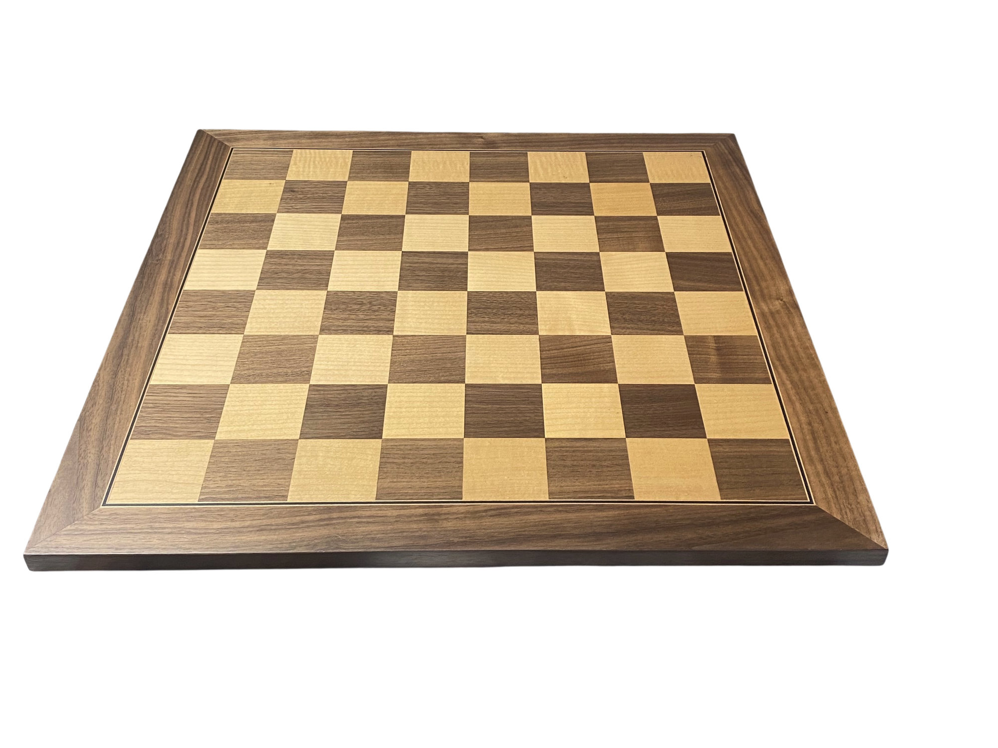 52cm Walnut Deluxe Chess Board