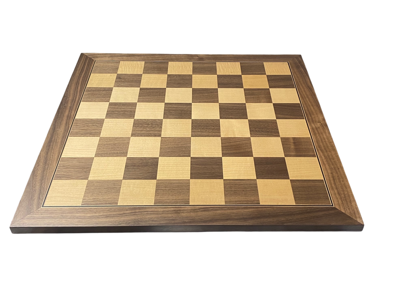 52cm Walnut Deluxe Chess Board