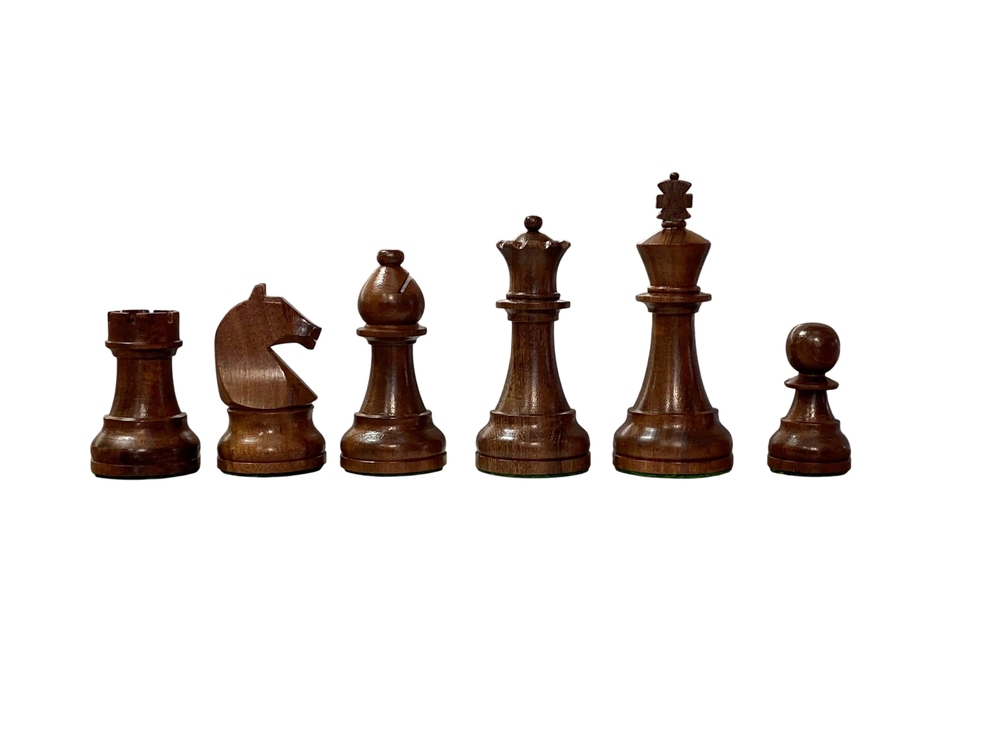 CMI- Club Player Acacia Mahogany Deluxe Combination Chess Set
