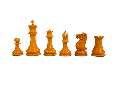 1849 Antiqued Ebony Chess Pieces