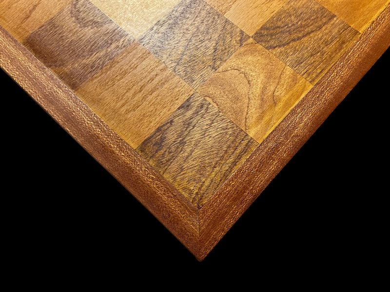 Antique Reproduction Mahogany Framed Chess Board
