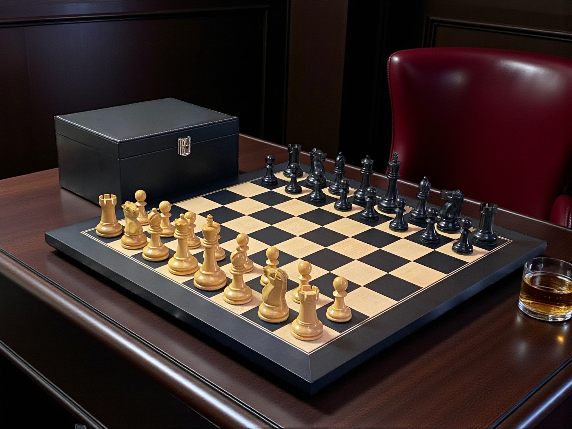 Fischer Anegre Deluxe Chess Set
