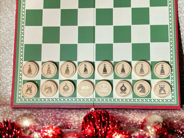 Chess Checkers Stocking Filler - Official Staunton™ 
