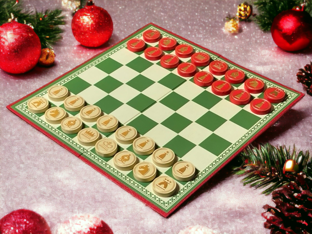 Chess Checkers Stocking Filler - Official Staunton™ 