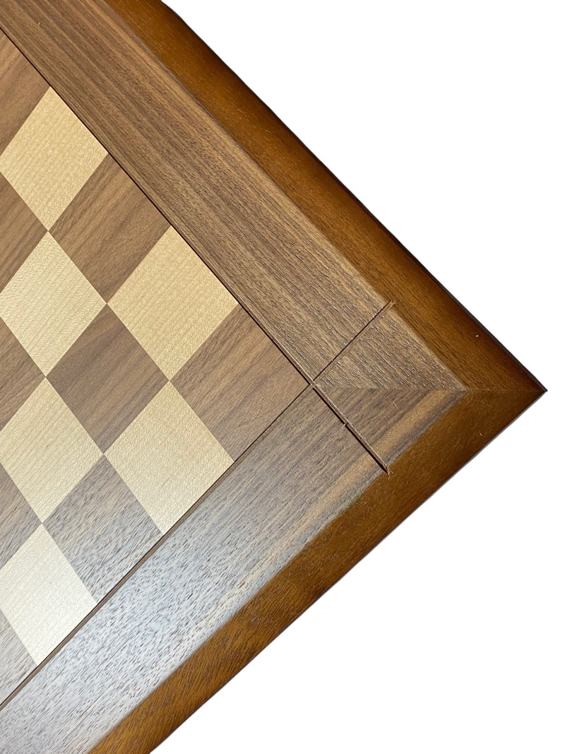 Artistic Parker Walnut Bevel Chess Board