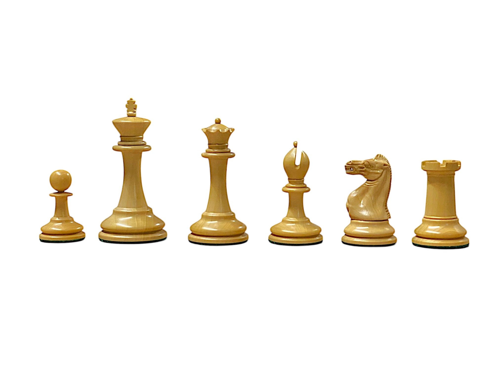 1862 Staunton Reproduction Chessmen and Mahogany Chess Box