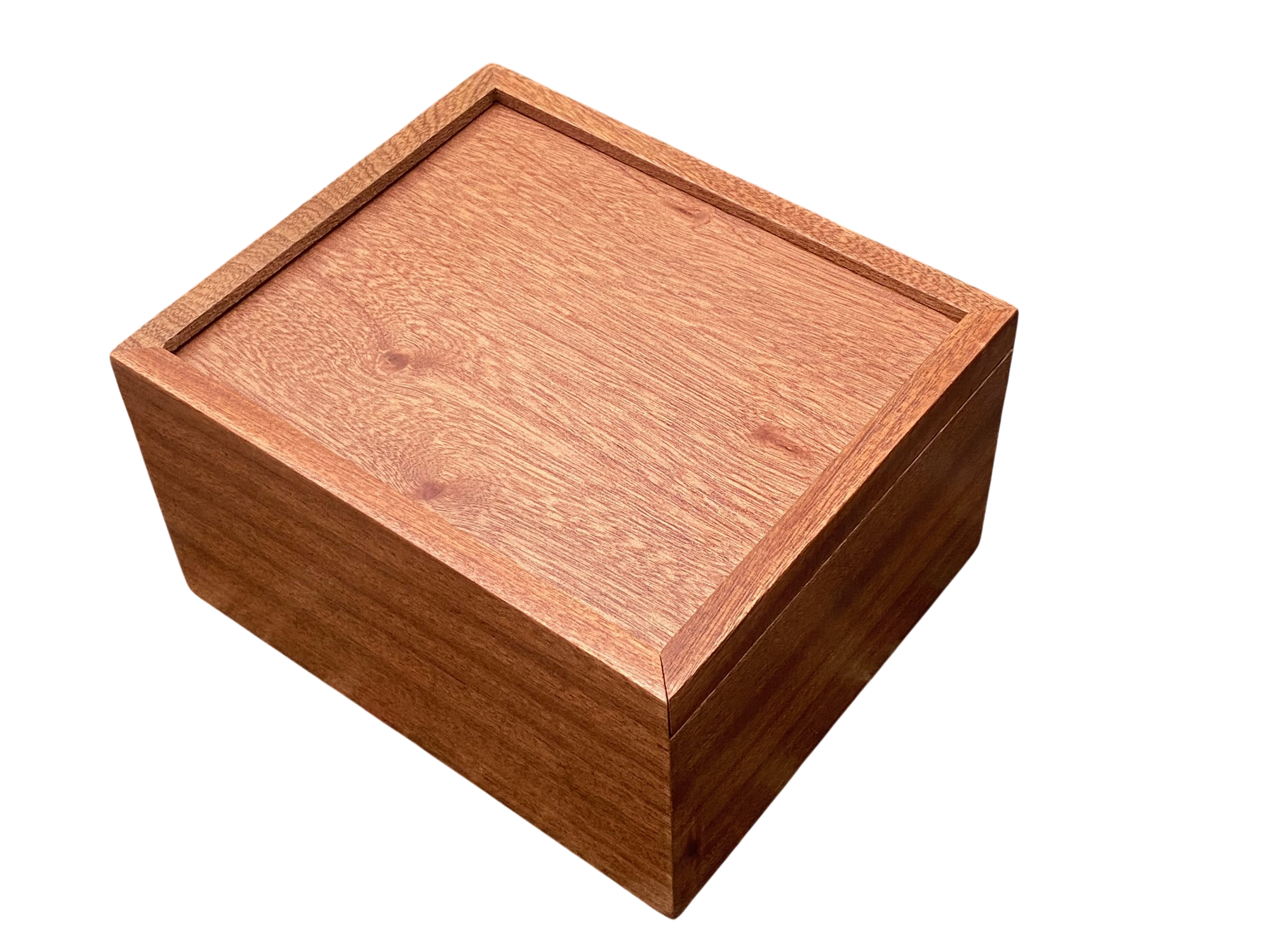 3.75" Grandmater Black Mahogany Deluxe Chess Set and Slide Lid Box