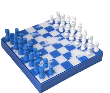 Clouds Chess Set - Official Staunton™ 
