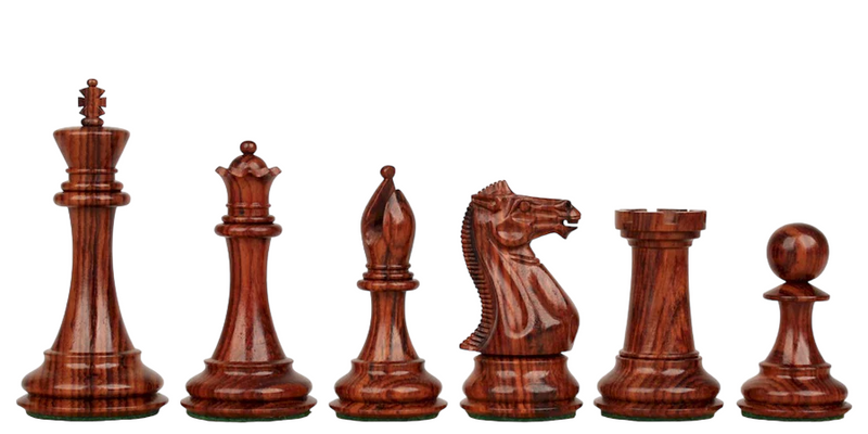 Salvador Anjan Rosewood Wood Chess Pieces - Official Staunton™ 