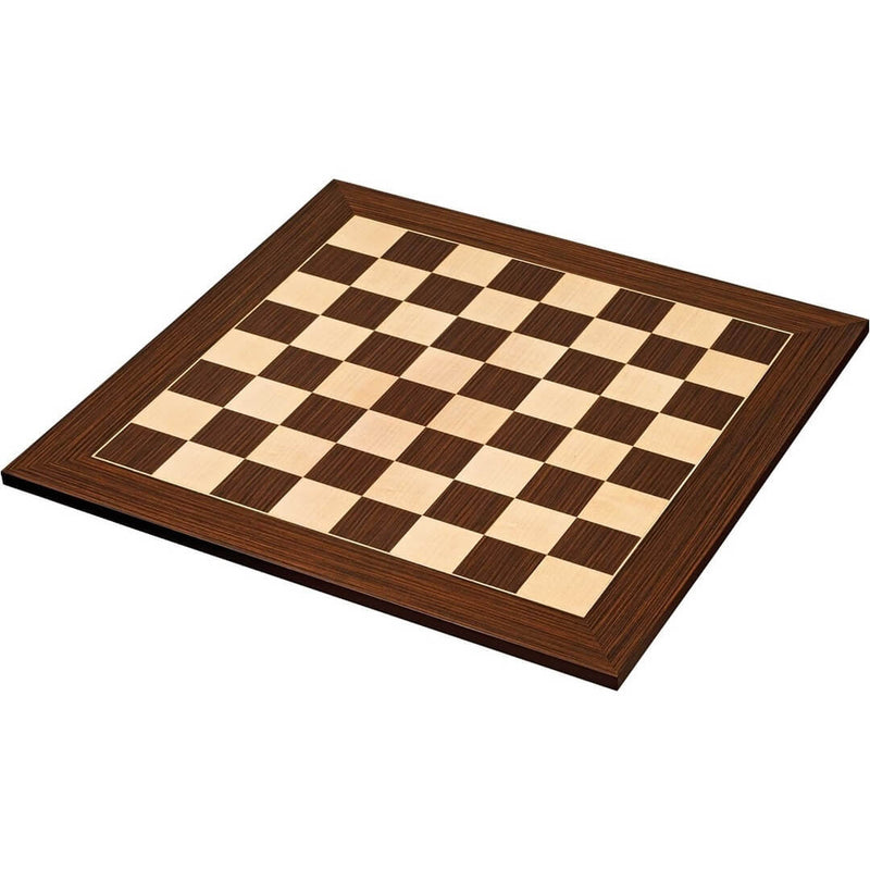15.75" Wenge and Maple Chess Board - Official Staunton™ 