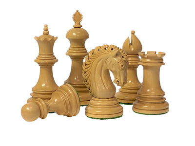 Appaloosa Luxury Ebony Chess Pieces - Official Staunton™ 
