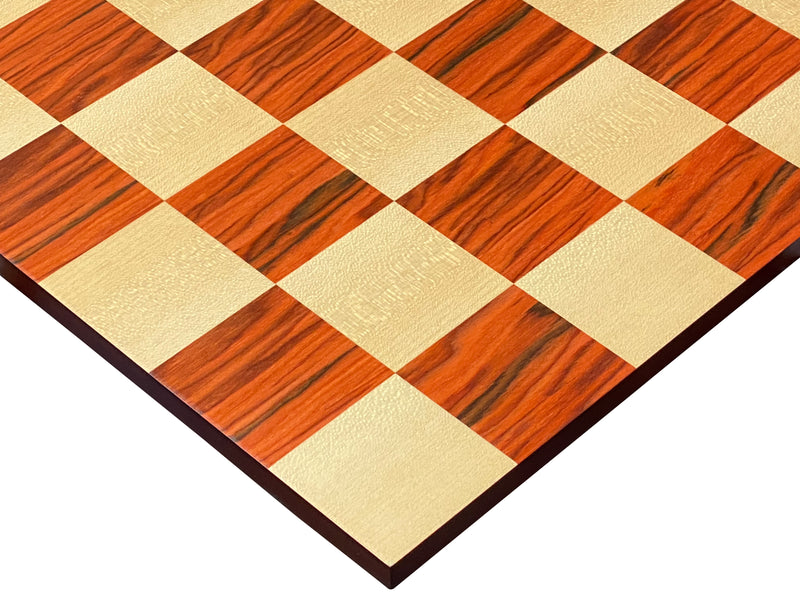 17.5" Redwood Maple Style Chessboard - Official Staunton™ 