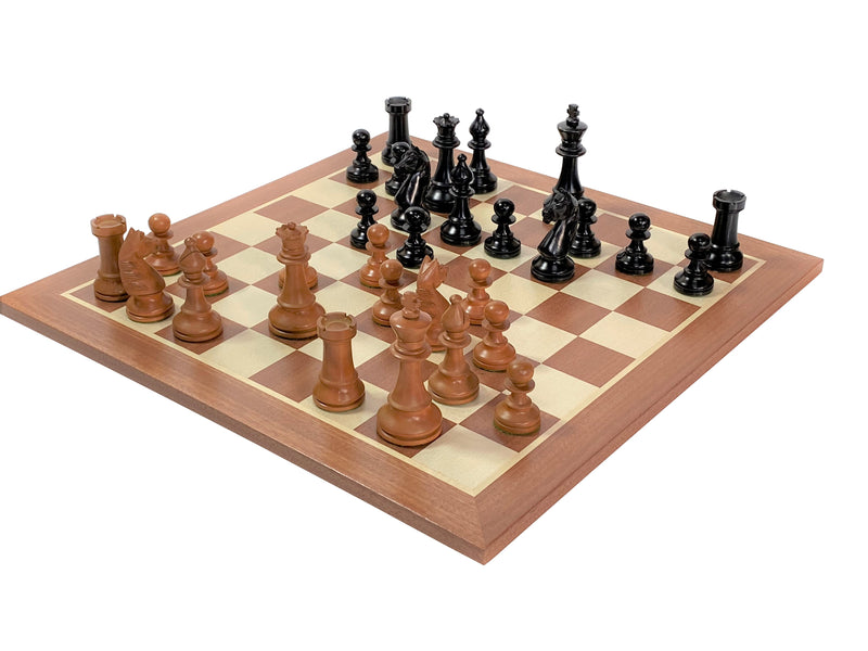 Hastings Antique Mahogany Chess Set - Official Staunton™ 