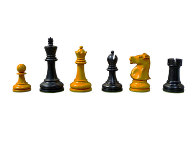 1972 Reykjavik Fischer Antique Chess Pieces - Official Staunton™ 