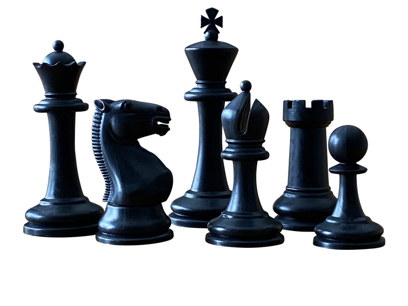 Tournament Weighted Plastic Chessmen & Bag - Official Staunton™ 