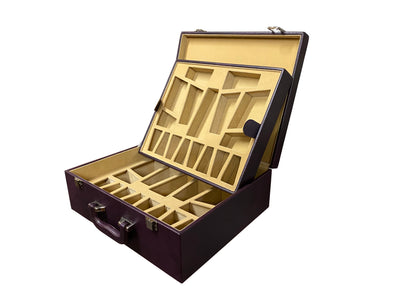 Luxury Chrome Lock Presentation Case - Official Staunton™ 