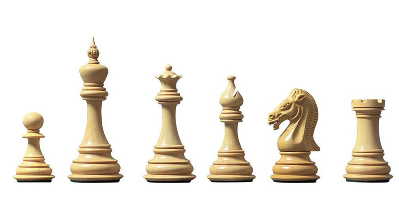 4.5" Selene Knight Luxury Chess Pieces - Official Staunton™ 