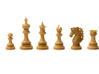 Andalusian Ebony Chess Pieces, Anegre Chessboard & Presentation Case - Official Staunton™ 