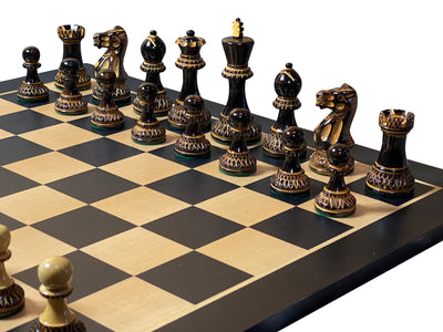 Artistic Parker Anegre Chess Set & Vinyl Box - Official Staunton™ 