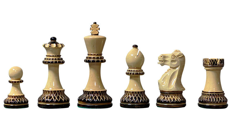 Artistic Parker Anegre Chess Set & PU Box - Official Staunton™ 