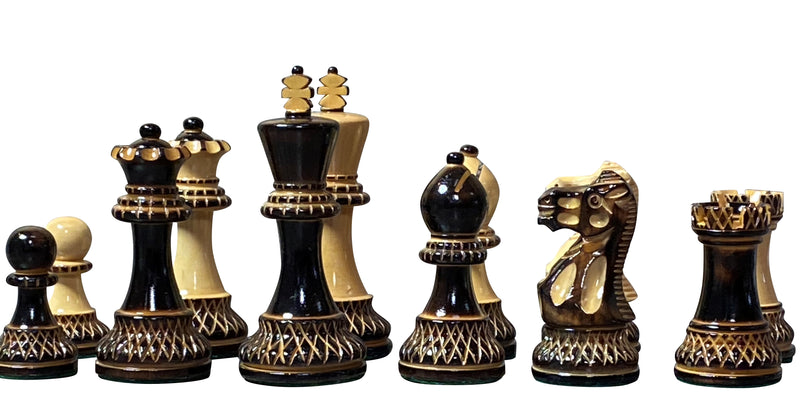 Artistic Parker Anegre Chess Set & PU Box - Official Staunton™ 