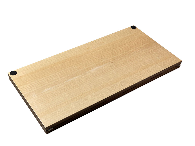 Economy Walnut Folding Chess Set - Official Staunton™ 