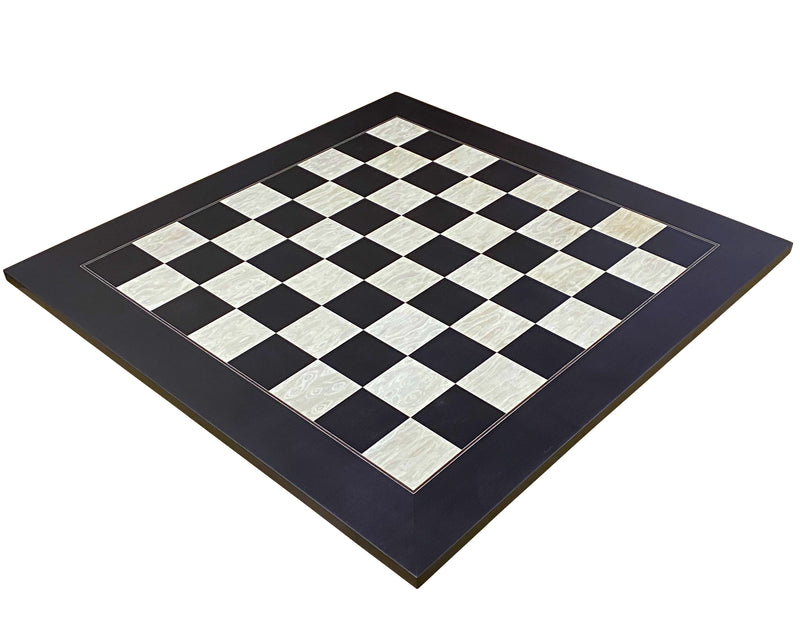 Queens Gambit Anegre Birdseye Deluxe Chess Set & Vinyl Box - Official Staunton™ 
