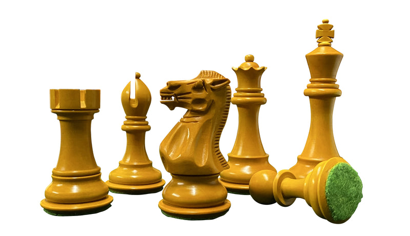 1929 Antiqued Collectors Series Chess Pieces - Official Staunton™ 