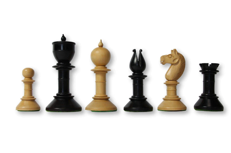 3.8 " Calvert Northern Upright Pre Staunton Chess Pieces - Official Staunton™ 