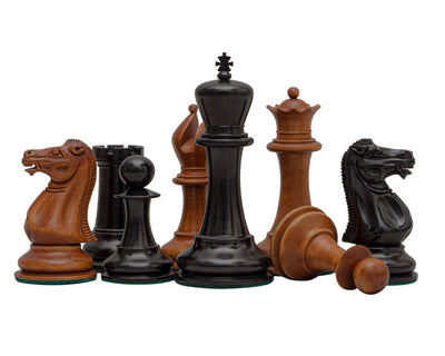 1849 Antique Staunton Chessmen & Mahogany Box - Official Staunton™ 