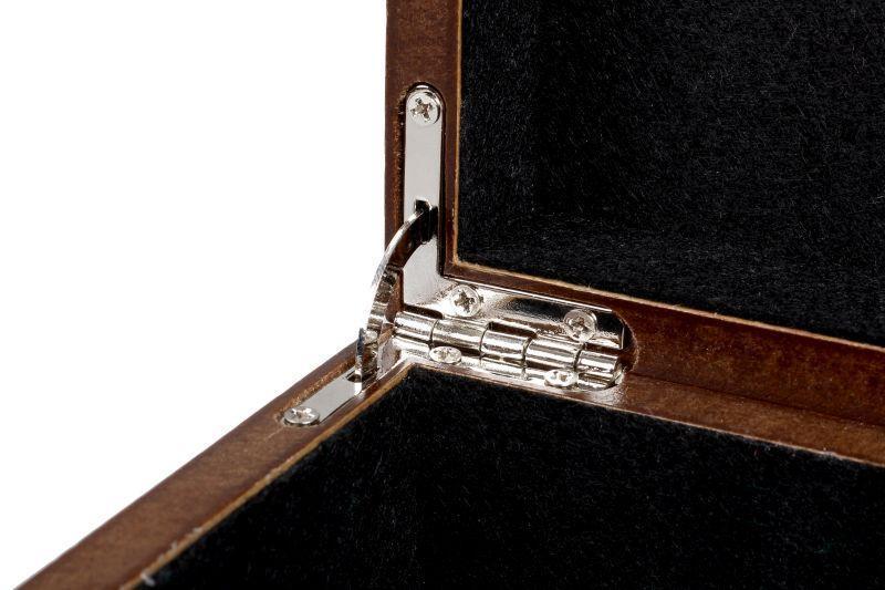 Standard Sapele Euro Chess Box - Official Staunton™ 