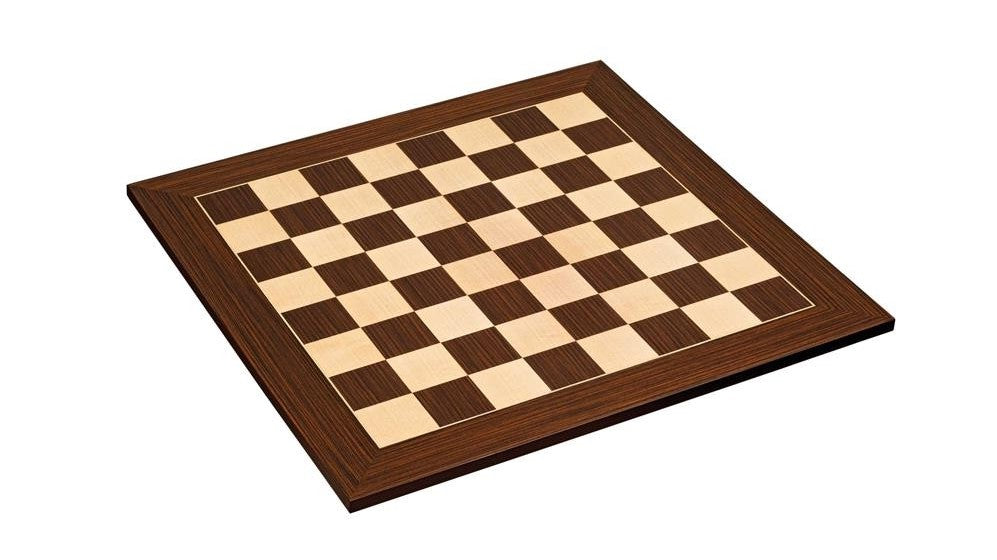 20" Standard Wenge and Maple Chess Board - Official Staunton™ 