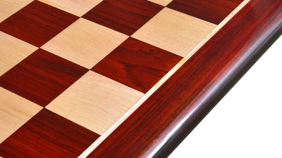 23" Padauk Handmade Chess Board - Official Staunton™ 