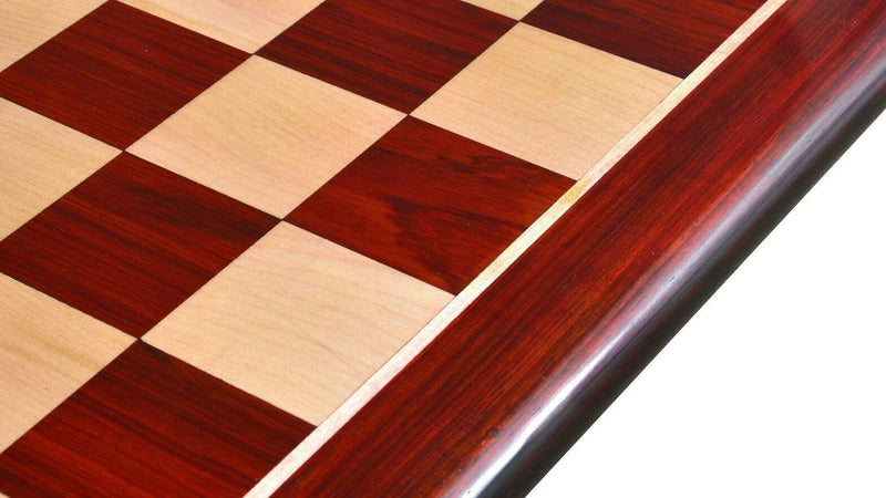 23" Padauk Handmade Chess Board - Official Staunton™ 