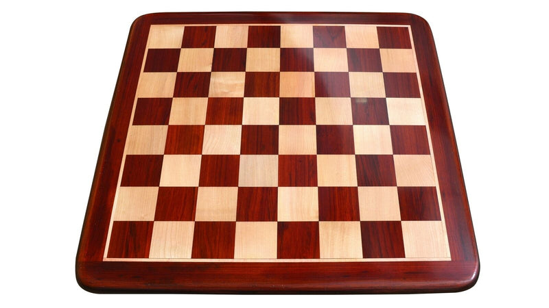 23" Padauk Handmade Chess Board - Official Staunton™ 