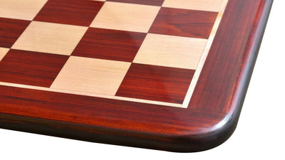 23" Padauk Handmade Chess Board - Official Staunton™ 