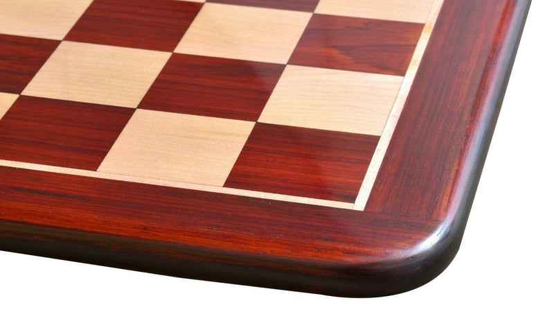 23" Padauk Handmade Chess Board - Official Staunton™ 