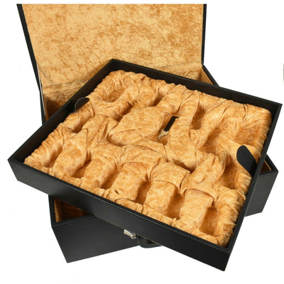 Twin Tiered Chess Case for up to 3.5” King - Official Staunton™ 