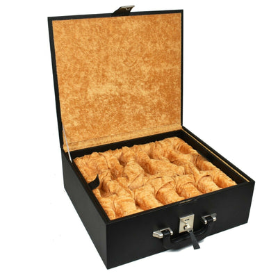 Twin Tiered Chess Case for up to 3.5” King - Official Staunton™ 