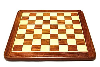 12" Handmade Sheesham & Boxwood Chess Board - Official Staunton™ 