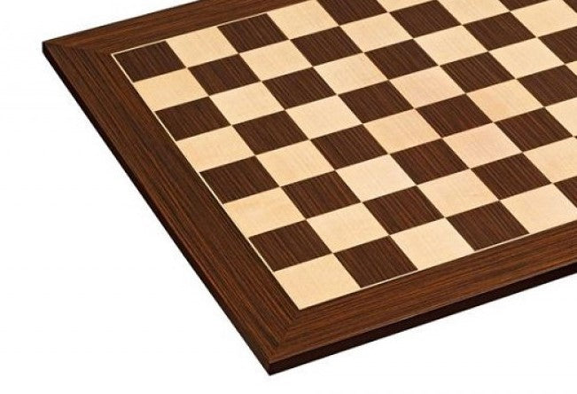 20" Standard Wenge and Maple Chess Board - Official Staunton™ 
