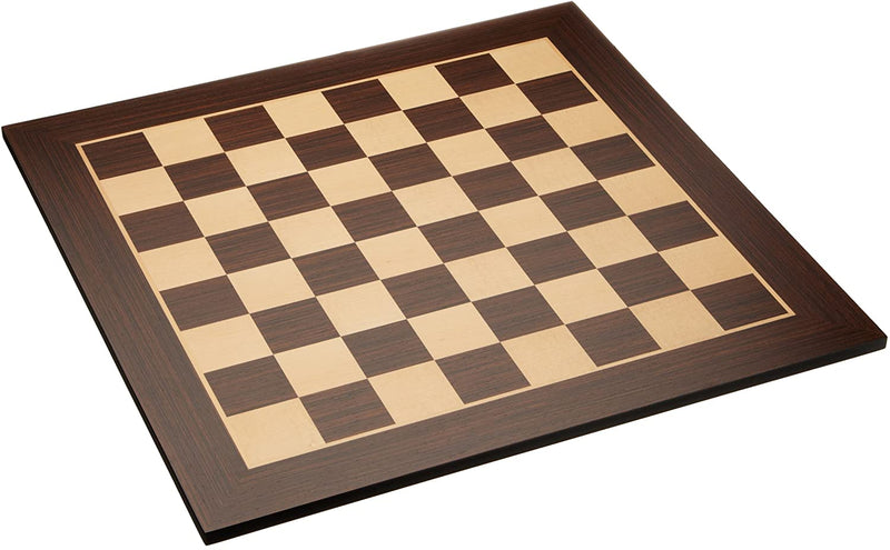 21" Wenge and Maple Chess Board - Official Staunton™ 
